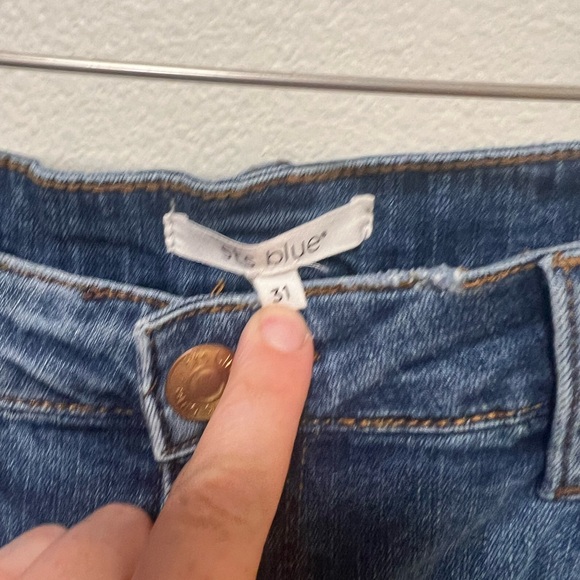 Sts blue high rise jeans woman’s size 31 - Picture 3 of 4